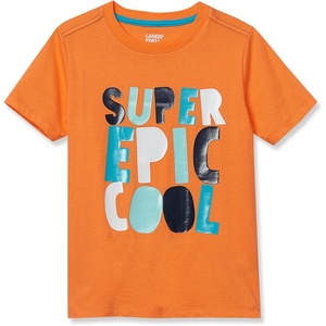 image:imageLands End Boys Graphic T ShirtSuper CoolOrange