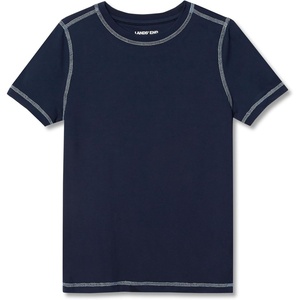 image:imageLands End Boys Husky Active Performance TeeClassic Navy