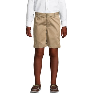 image:imageLands End Boys Slim Plain Front Blend Chino ShortsKhaki