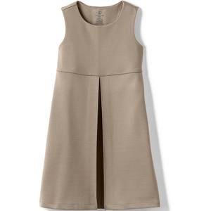 image:imageLands End Girls Ponte Pleat JumperKhaki