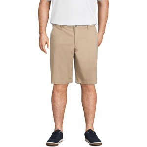 image:imageLands End Mens 11 Comfort Waist Comfort First Stretch Chino ShortsKhaki