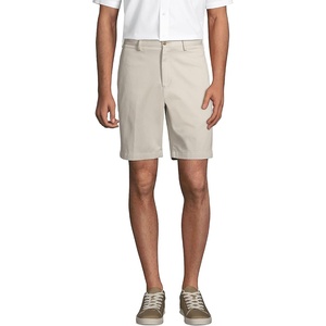 image:imageLands End Mens Big 9 Traditional Fit No Iron Chino ShortsLight Stone