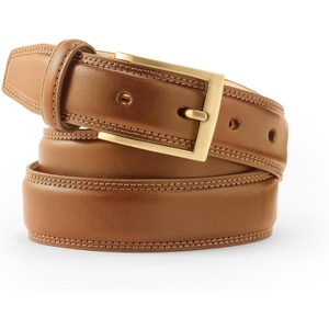 image:imageLands End Mens Classic Leather Chino BeltChestnut