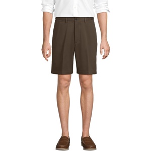 image:imageLands End Mens Comfort Waist 9 No Iron Chino ShortsCinder Brown