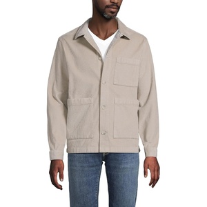 image:imageLands End Mens Corduroy Chore JacketDusk Gray