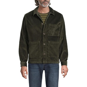 image:imageLands End Mens Corduroy Chore JacketHavana Brown