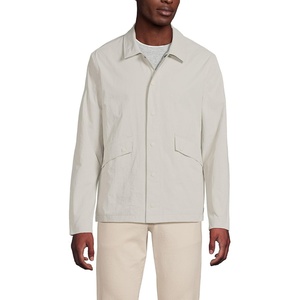 image:imageLands End Mens Crinkle JacketLight Stone