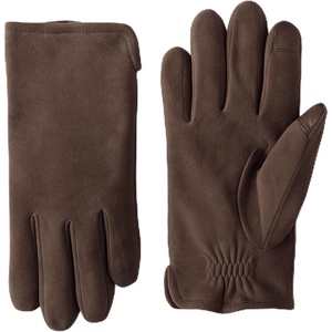 image:imageLands End Mens EZ Touch Suede GlovesRich Coffee