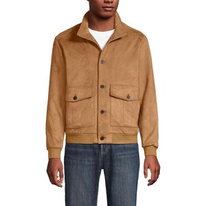 image:imageLands End Mens Faux Suede JacketCanyon Camel