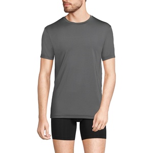 image:imageLands End Mens Flex Performance Crewneck UndershirtWarm Graphite