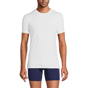 image:imageLands End Mens Flex Performance Crewneck UndershirtWhite