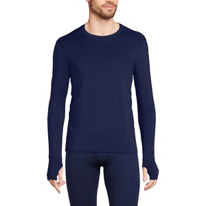 image:imageLands End Mens Flex Performance CrewneckDeep Sea Navy