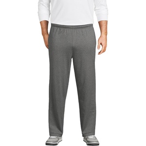 image:imageLands End Mens Jersey Knit PantCharcoal Heather