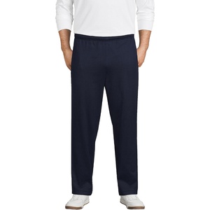 image:imageLands End Mens Jersey Knit PantRadiant Navy