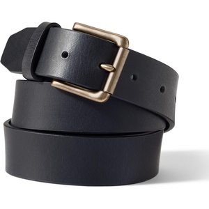 image:imageLands End Mens Leather Jean BeltBlackBrass