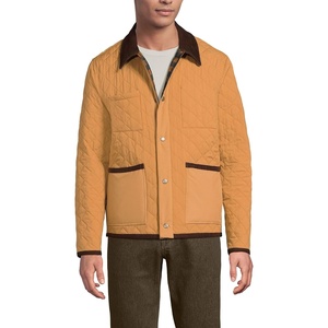 image:imageLands End Mens Reversible Insulated Barn JacketCanyon CamelBuffalo Check