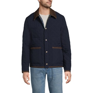 image:imageLands End Mens Reversible Insulated Barn JacketRadiant NavyNavy Plaid