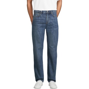 image:imageLands End Mens Rigid Classic Fit JeanMedium Glacier Wash
