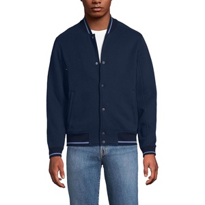 image:imageLands End Mens Serious Sweats BomberRadiant Navy