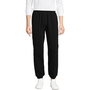 image:imageLands End Mens Serious Sweats Drawstring SweatpantsBlack