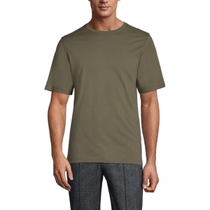 image:imageLands End Mens Short Sleeve AmericanGrown Supima Cotton TeeForest Moss