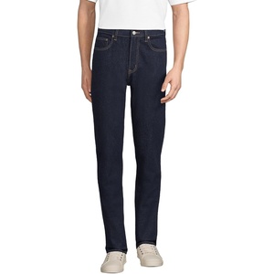 image:imageLands End Mens Slim Fit Stretch Jeans Washed BlackForever Blue