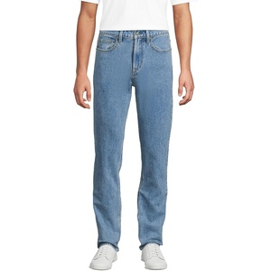 image:imageLands End Mens Slim Fit Stretch Jeans Washed BlackMedium Stonewash