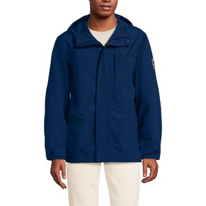 image:imageLands End Mens Squall Unlined Rain JacketDeep Sea Navy