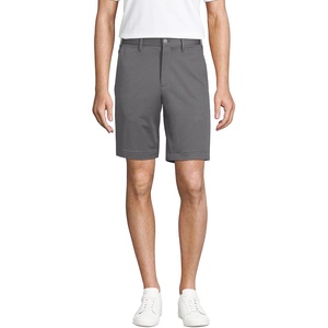 image:imageLands End Mens Traditional Fit 9 Flex Performance Golf ShortsCharcoal
