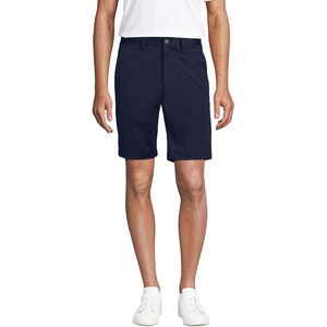 image:imageLands End Mens Traditional Fit 9 Flex Performance Golf ShortsRadiant Navy