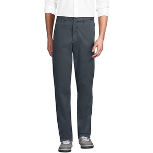 image:imageLands End Mens Travel Kit Classic Fit Chino PantSteel Gray