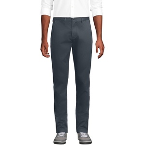 image:imageLands End Mens Travel Kit Slim Fit Chino PantSteel Gray