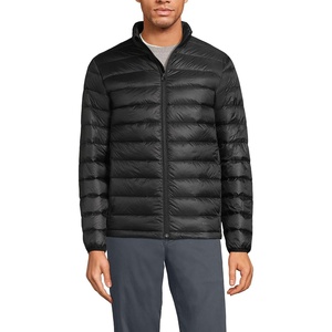 image:imageLands End Mens Wanderweight Ultralight Packable Down JacketBlack