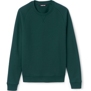 image:imageLands End School Uniform Adult Long Sleeve Crewneck SweatshirtEvergreen