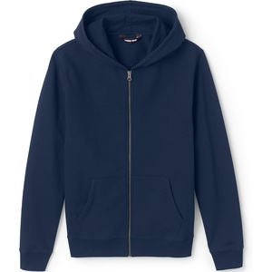 image:imageLands End School Uniform Adult Zip Front SweatshirtClassic Navy