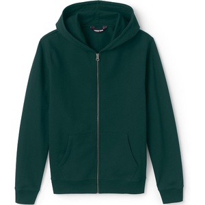 image:imageLands End School Uniform Adult Zip Front SweatshirtEvergreen
