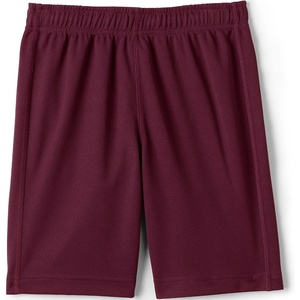 image:imageLands End School Uniform Boys Mesh Gym ShortsBurgundy