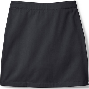 image:imageLands End School Uniform Girls Blend Chino Skort Above KneeBlack