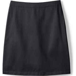 image:imageLands End School Uniform Girls Blend Chino Skort Top of KneeBlack