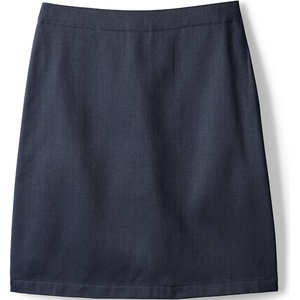 image:imageLands End School Uniform Girls Blend Chino Skort Top of KneeClassic Navy