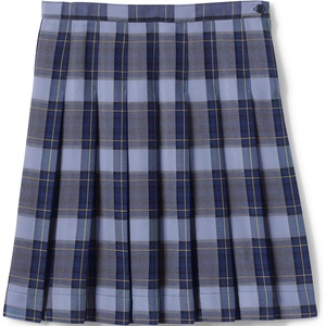 image:imageLands End School Uniform Girls Plaid Pleated Skirt Below the KneeClassic Navy Plaid