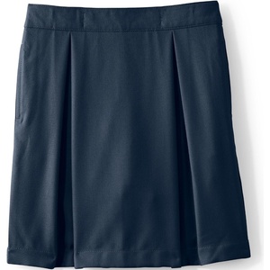 image:imageLands End School Uniform Girls Solid Pleated Skort Top of KneeClassic Navy