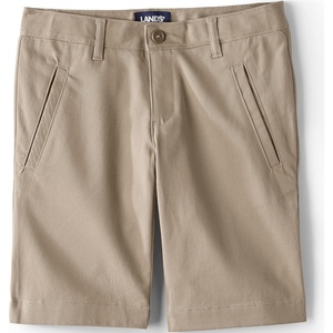 image:imageLands End School Uniform Girls Stretch Chino Bermuda ShortsKhaki