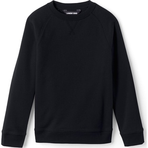 image:imageLands End School Uniform Kids Crew SweatshirtBlack