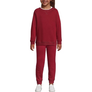 image:imageLands End School Uniform Kids Crew SweatshirtGarnet