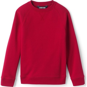 image:imageLands End School Uniform Kids Crew SweatshirtRed
