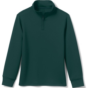 image:imageLands End School Uniform Kids Quarter Zip PulloverEvergreen