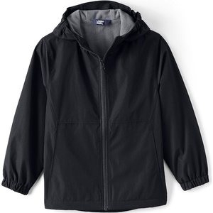 image:imageLands End School Uniform Kids Rain JacketBlack