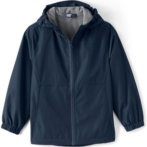 image:imageLands End School Uniform Kids Rain JacketClassic Navy