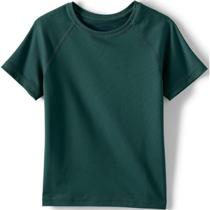 image:imageLands End School Uniform Kids Short Sleeve Active TeeEvergreen